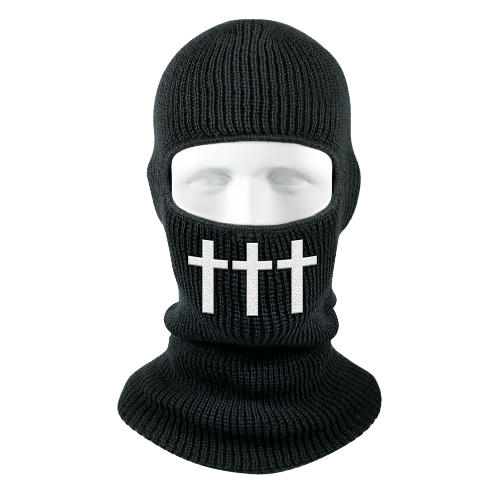 SOLD OUT ††† Embroidered Ski Mask - Crosses US Store